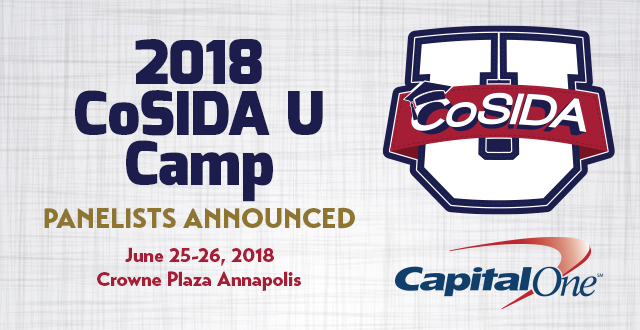 CoSIDA U Camp Panelists Announced